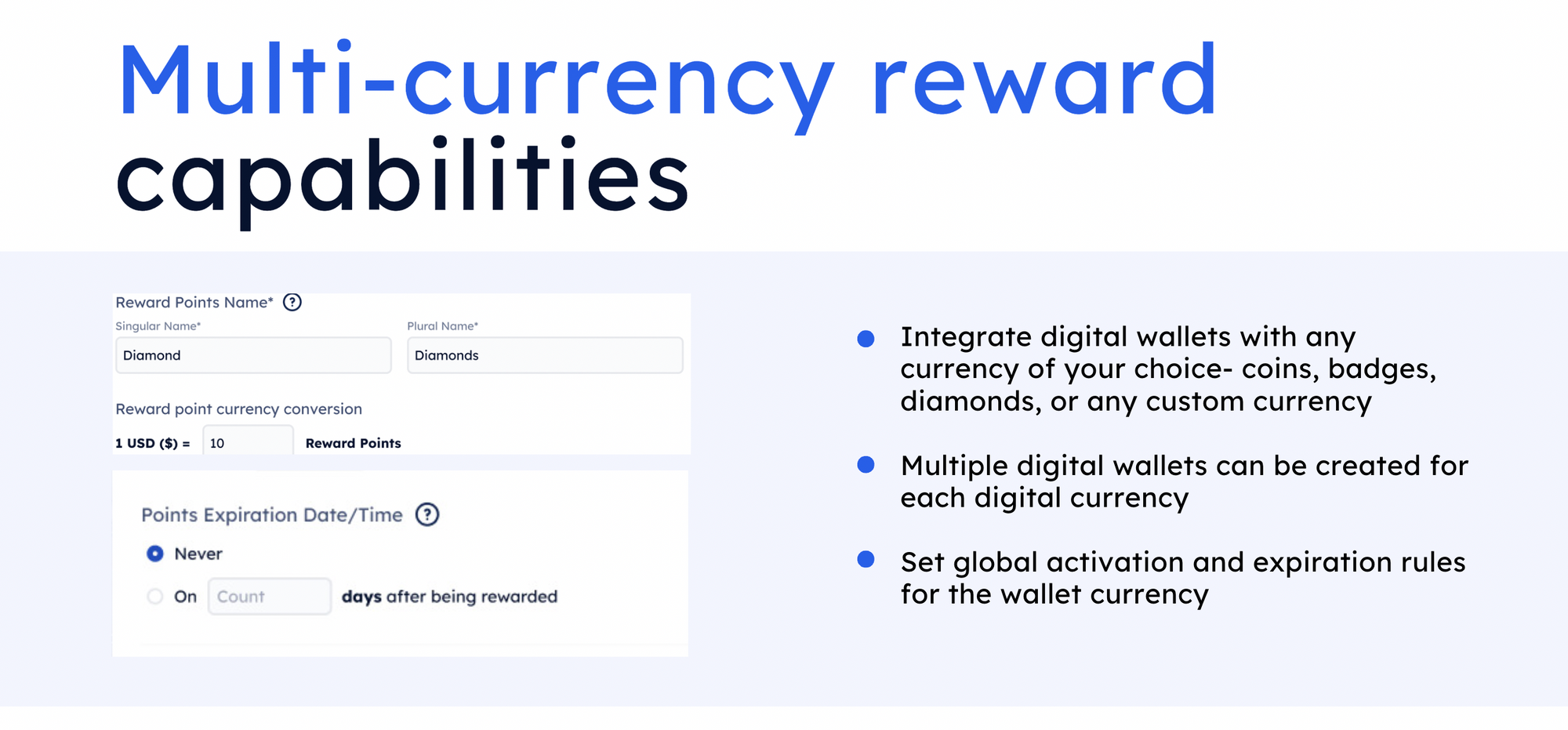 Reward in any currency with rehook.ai digital wallet solution